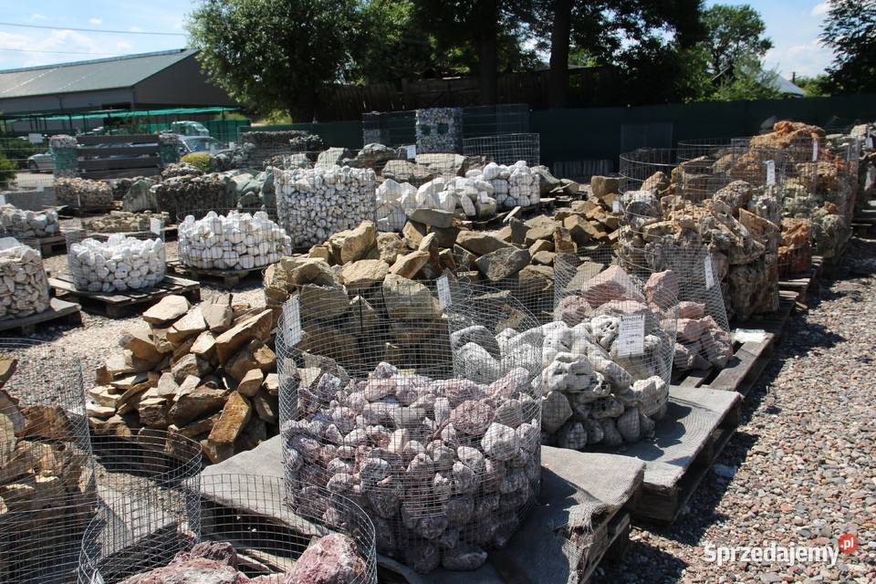 Kamienie ozdobne grys łupkowy żwir kamień Cieśle