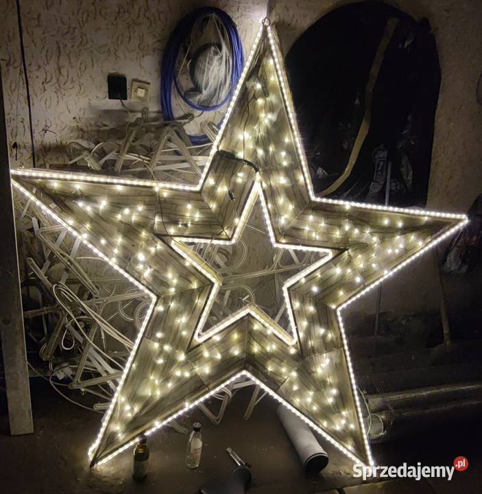 Gwiazda dekoracja ogród dom przedstawienie Kraków sprzedam