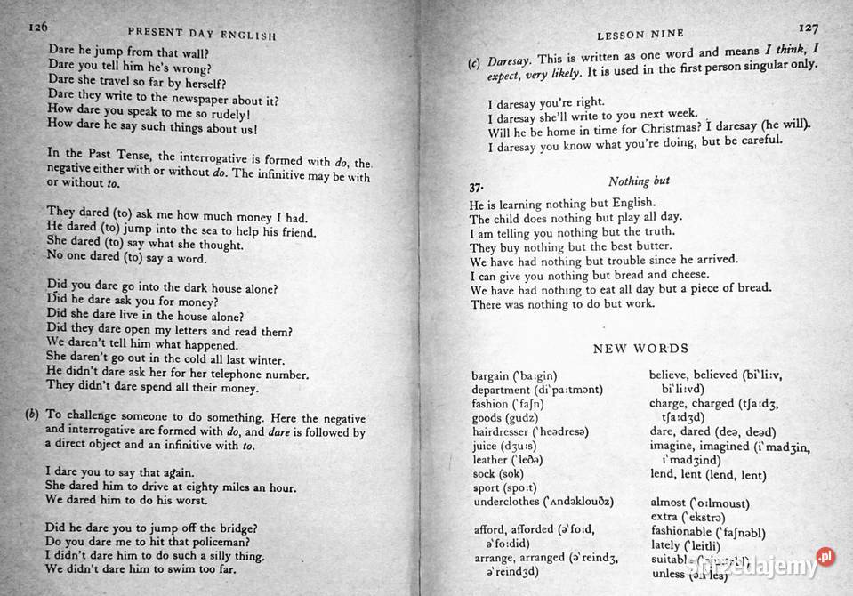 Present day English for foreign students Book 2 Pozostałe Chełm