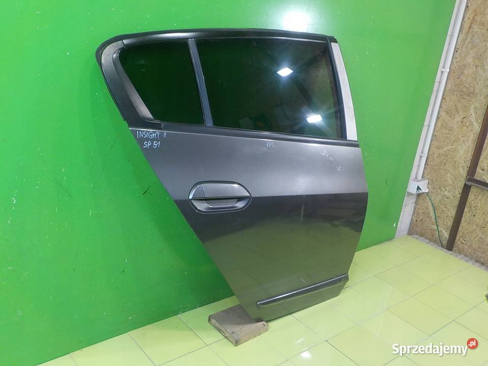 HONDA INSIGHT II 13 IMA AUT 10r 5D drzwi prawy osobowe Części samochodowe Suków