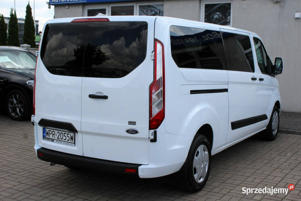 Ford Transit Custom Long 9osobowy SalonPL FV23 immobilizer Transit  Custom Sokołów sprzedam
