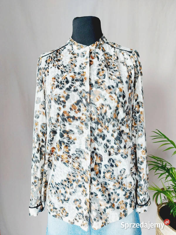 Bluzka koszulowa damska na guziki bez Bluzki i koszule Złoczew