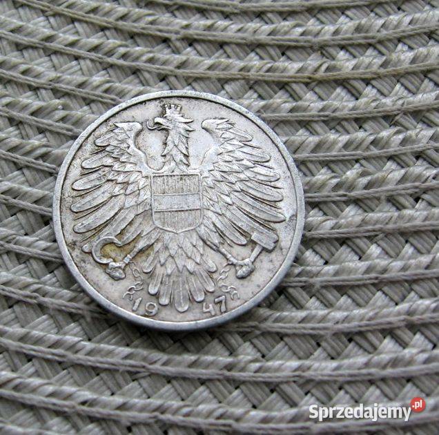 Austria 1 Szyling 1947r Kalisz