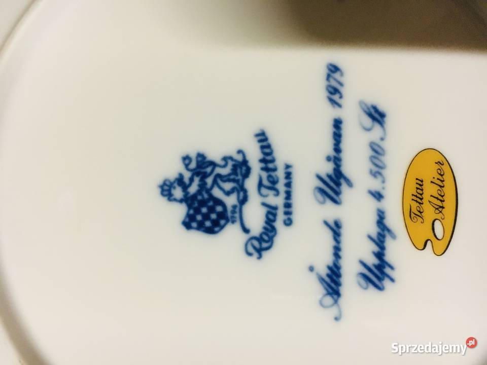 Talerze motyw bożonarodzeniowy Dobre Miasto