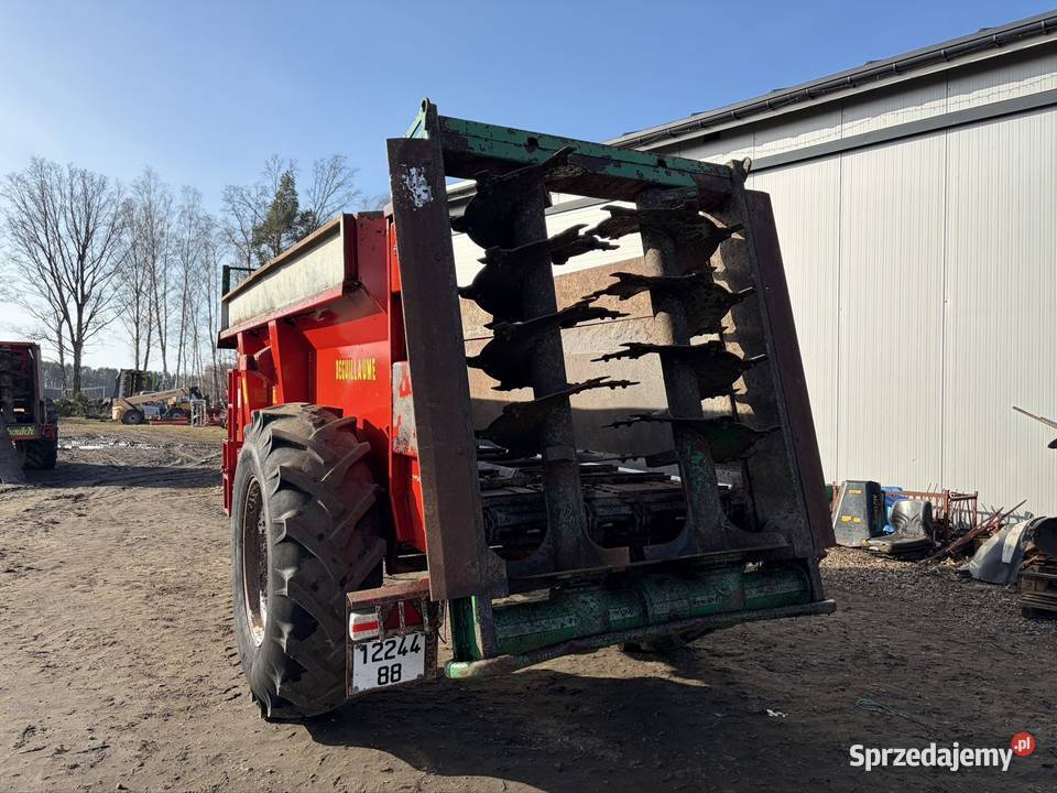 Rozrzutnik obornika 8 t Deguillaume HV nieuszkodzony Myszyniec sprzedam