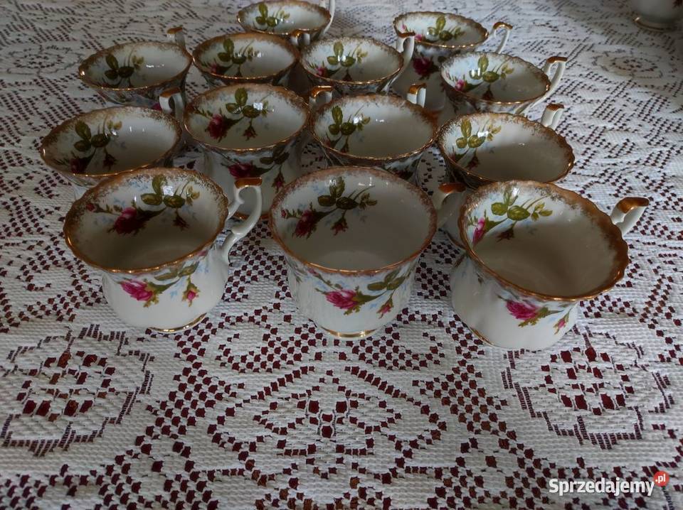 filiżanka Złocona złota Róża Iwona Chodzież Kielce sprzedam