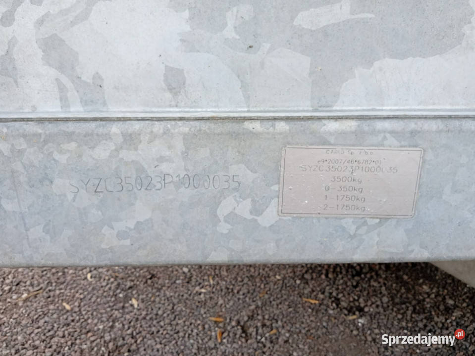 inne Carro C3502 Przyczepa