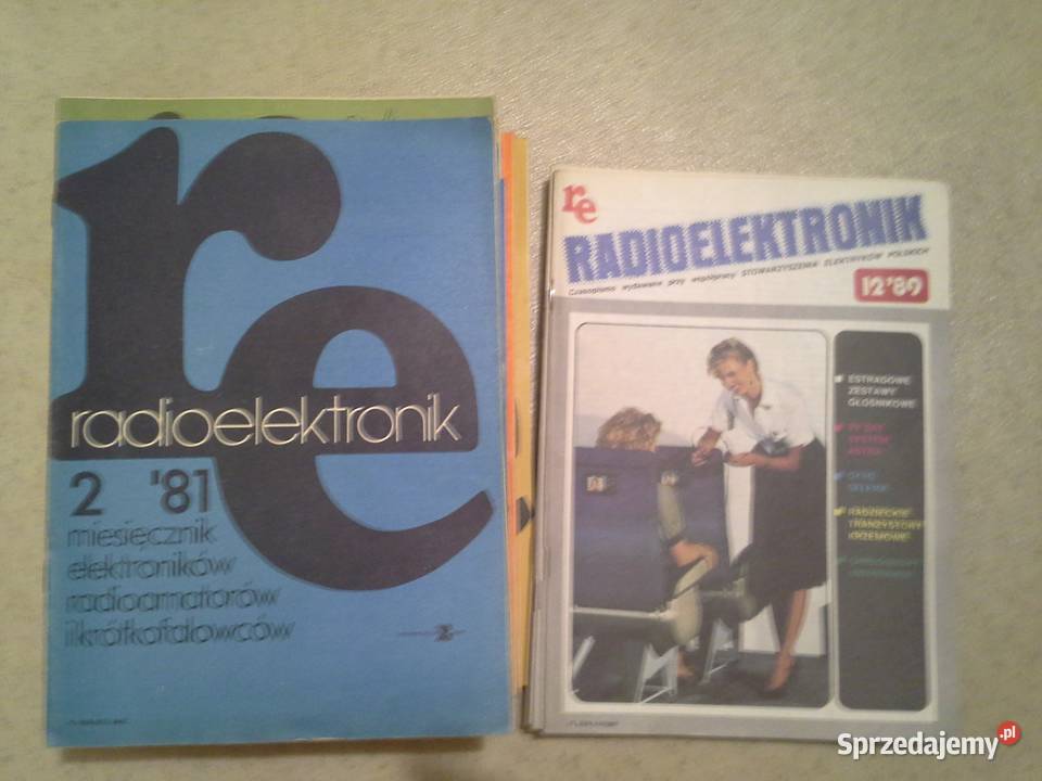 Radioelektronik 36 numerów rocznik 19801989 Warszawa