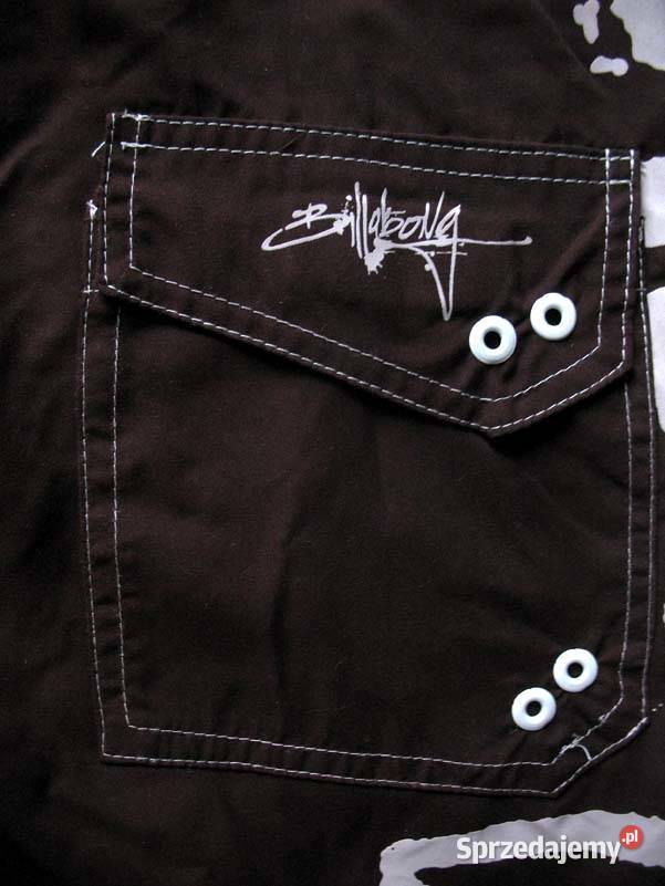 Spodenki męskie szorty W 28 S pas 72 brązowy/beżowy Siedlce