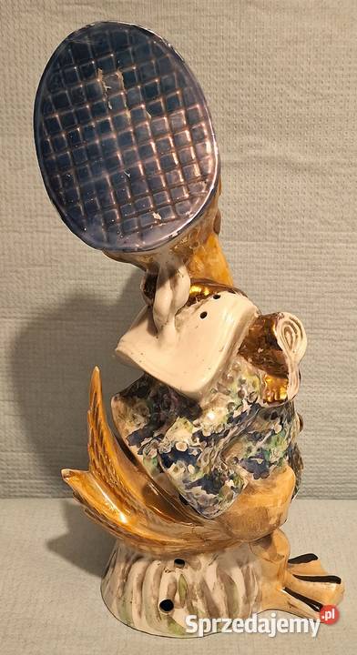 Stara Porcelanowa Lampka Figurka Donald STEATYT Gliwice sprzedam