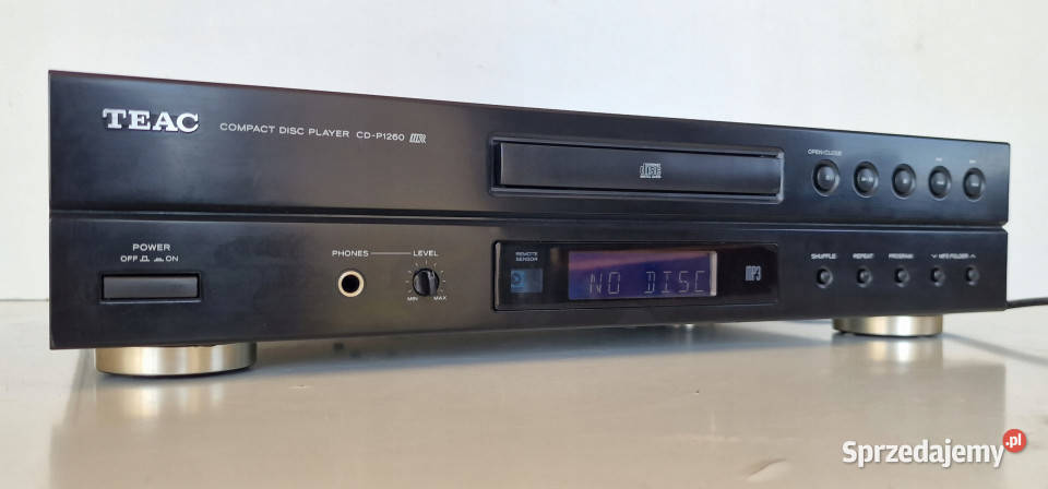 TEAC odtwarzacz CD player P 1260 CDP1260 Międzychód sprzedam