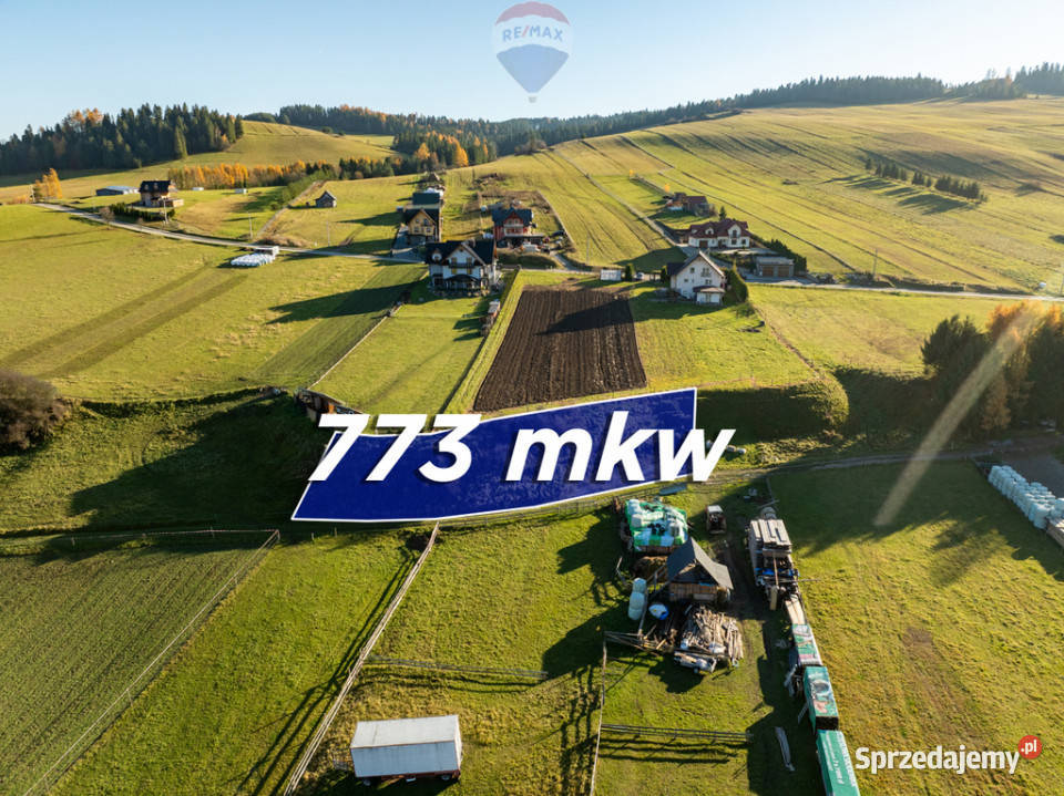 Dziaka budowlana z projektem w Niedzicy małopolskie Niedzica sprzedam