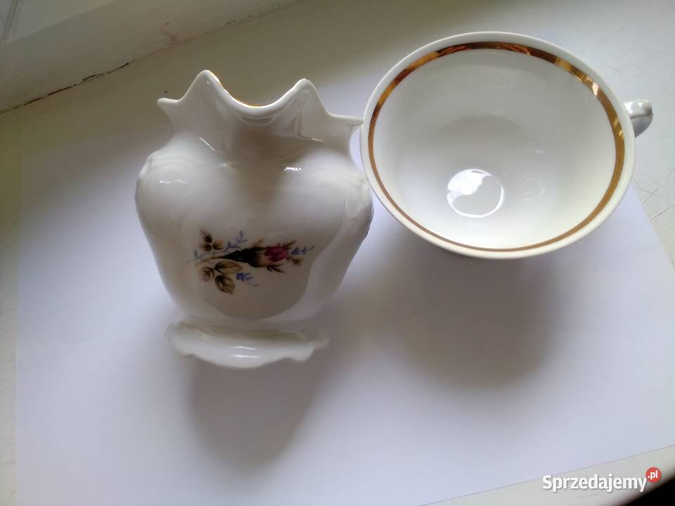 Filiżanki porcelanowe z mlecznikiem Łódź