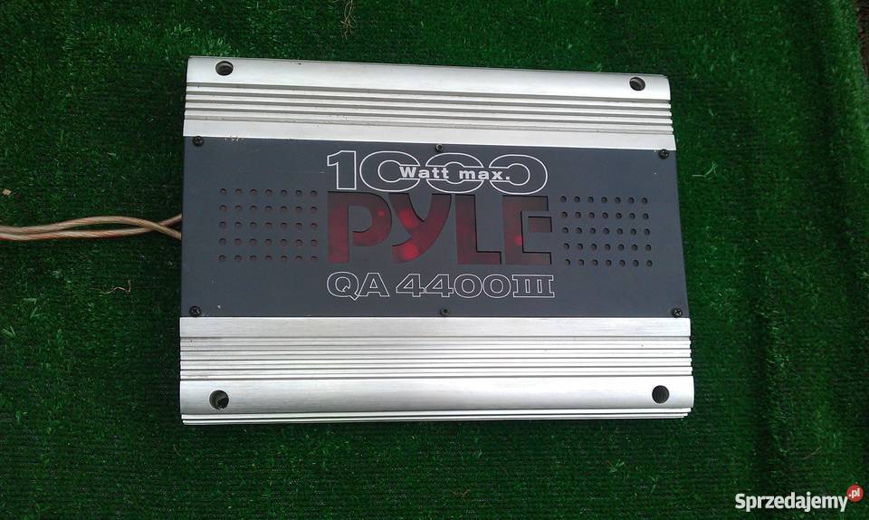 wzmacniacz PYLE QA 4400 lll + kable zasilające Wałbrzych Sprzedajemy.pl