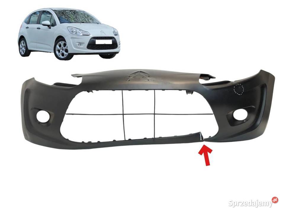 CITROEN C3 II 032010122016 ZDERZAK PRZÓD PRZEDNI Skarżysko-Kamienna