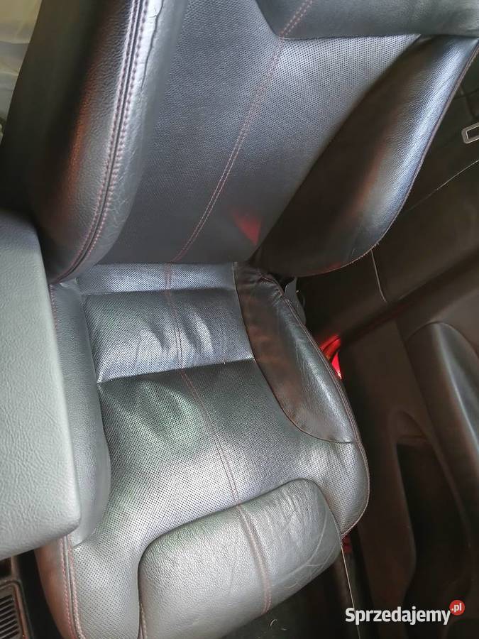 Unikatowe fotele Alfa Romeo 147 Ti czarna skóra Szczerbice