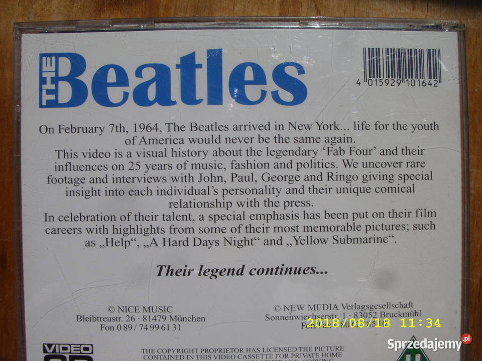 ROCK THE BEATLES2 plyty CD Wołów sprzedam