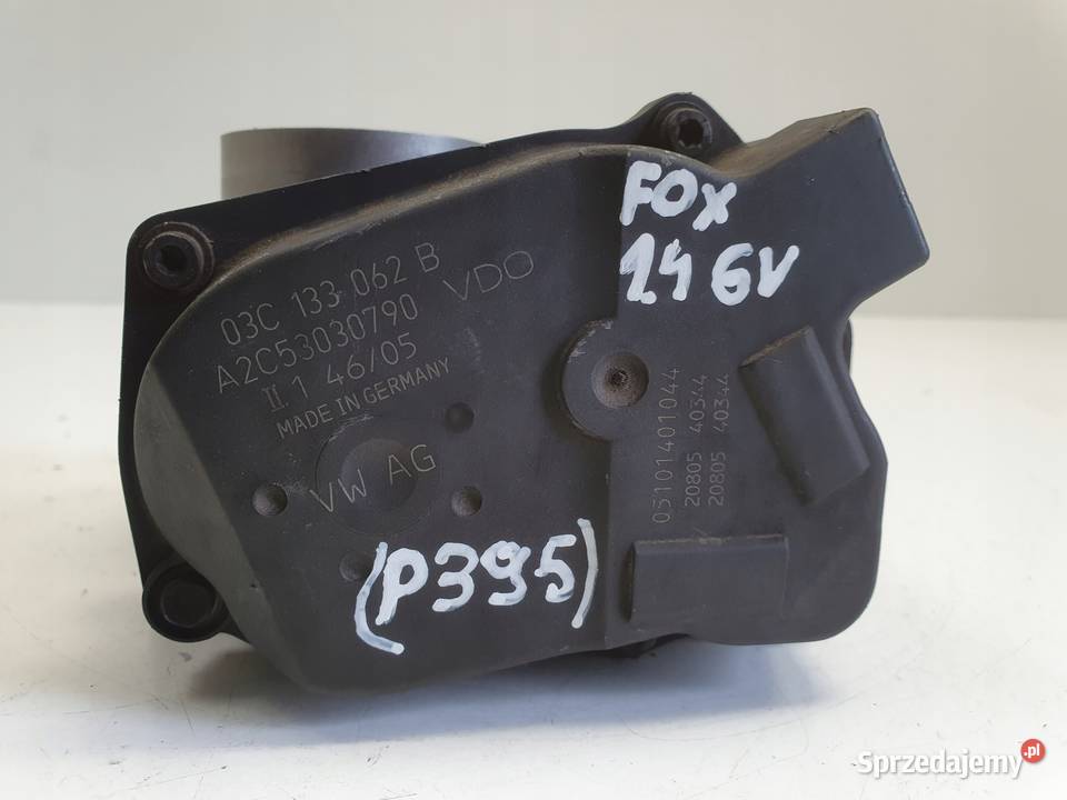 PRZEPUSTNICA VW Fox 14 8V 03C133062Bprzepustnica osobowe Chełm