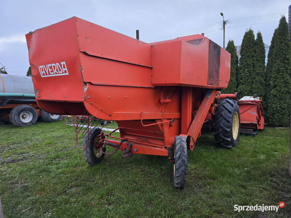 Kombajn zbożowy LAVERDA M120 heder 360 PERKINS 6 mazowieckie Tymianki-Skóry sprzedam