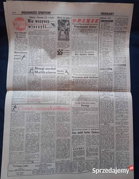 Trybuna Ludu 40 17 lutego 1987 r Koźminek