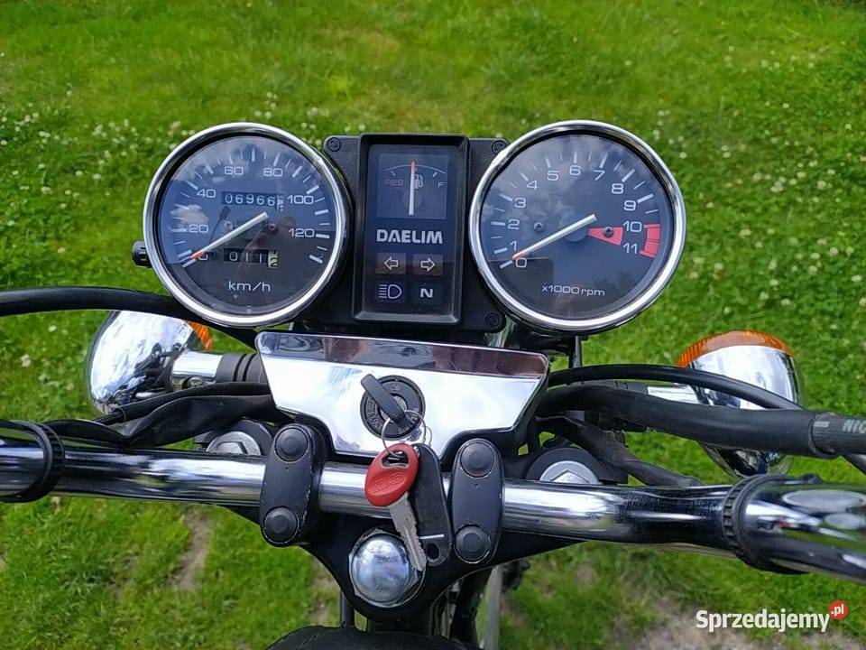 Motocykl Daelim VC125F Rok produkcji 1996 Daelim Lwówek Śląski