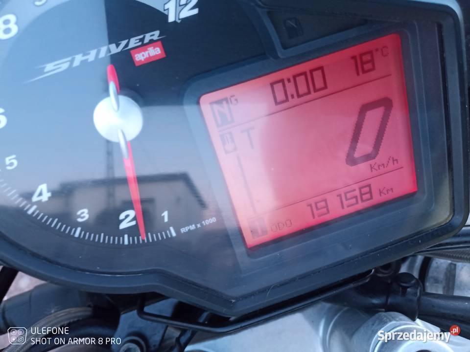 Aprilia Shiver 750 zarejestrowany ABS wtrysk Ostrów Wielkopolski