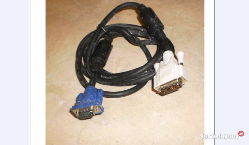 kabel DSub VGA SVGA dvi monitora pc