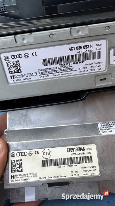 Audi Q5 8R komplet MMI radio tuner navi panel Alwernia sprzedam