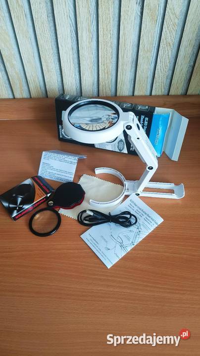Lupa 8X LED BAT USB LUPKA