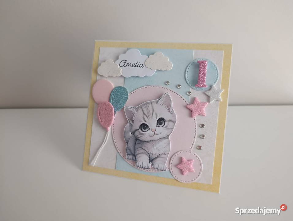 Personalizowana Kartka urodzinowa ręcznie Łódź