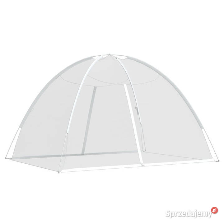 Moskitiera Mongolia z wejściem biała 200x150x140
