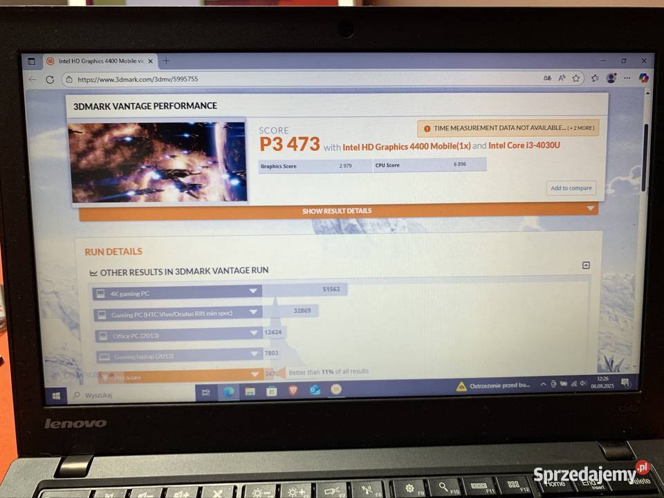 Lenovo ThinkPad x240 z grami Kobyłka