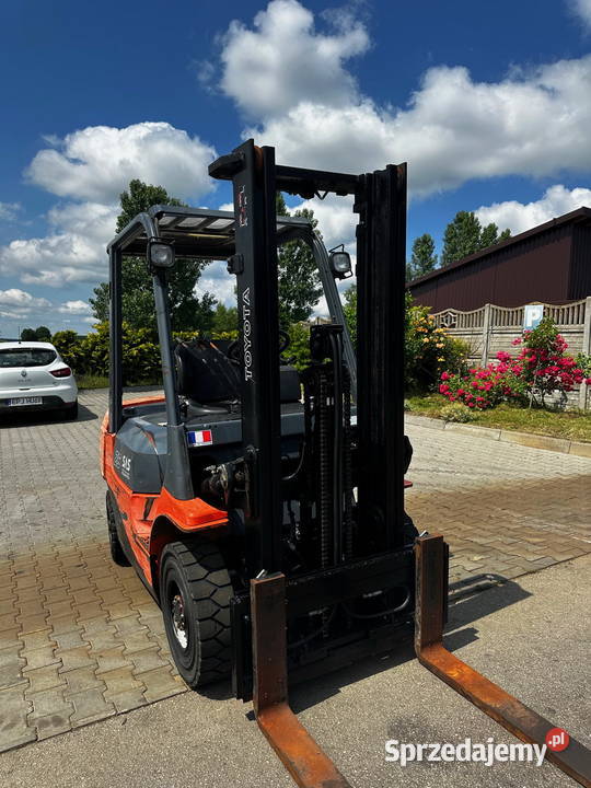 wózek widłowy LPG TOYOTA 627FDF25 diesel GOLD łódzkie Działoszyn