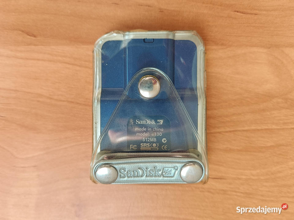 Sandisk Sansa e130 512 MB odtwarzacz MP3 2005 Stara Wieś