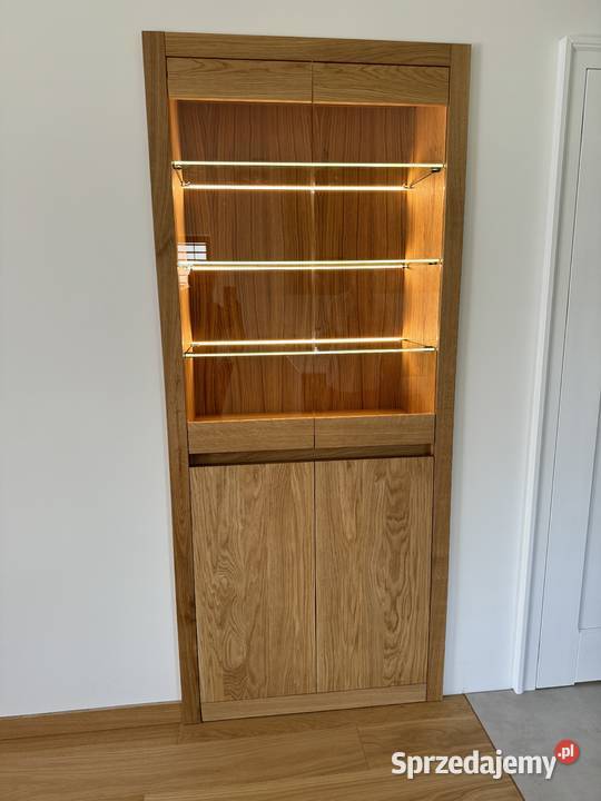 Witryna dębowa 40cm Złochowice sprzedam
