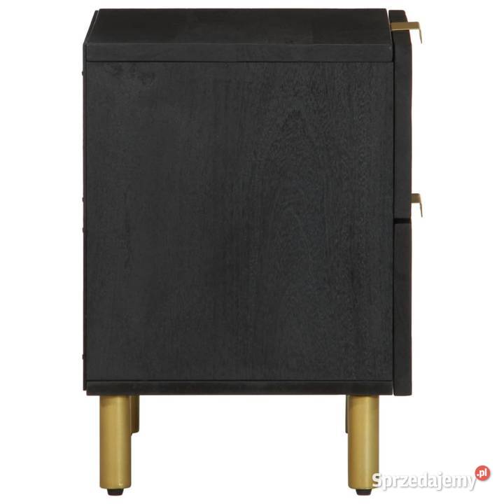 vidaXL Szafka nocna czarna 40x33x46 SKU4017646 Warszawa