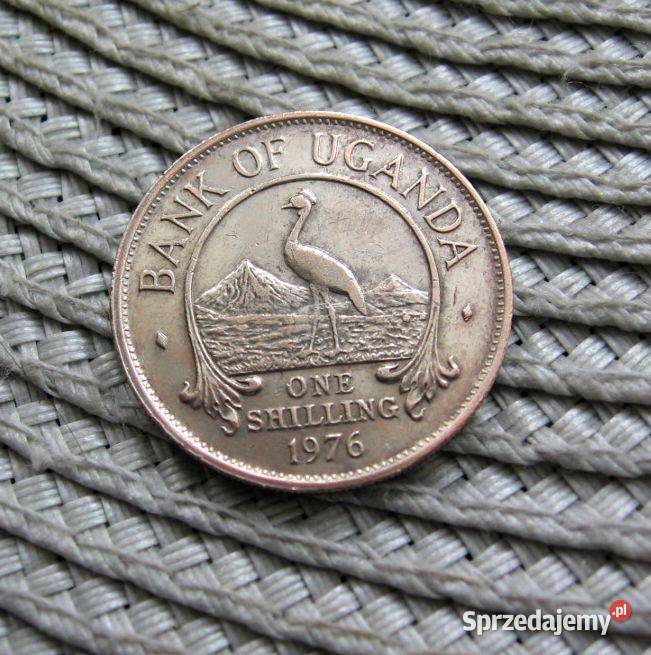 Uganda 1 Szyling 1976r Kalisz