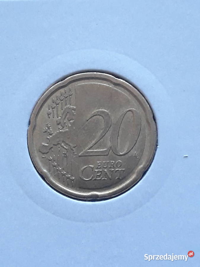 20 Eurocentów Włochy 2009 r wielkopolskie Konin