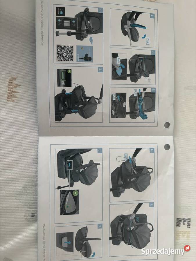 Sprzedam fotelik MaxiCosi Pebble 360 Pro2 Bolesław