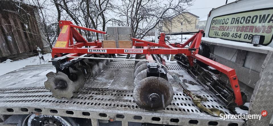 Talerzówka Strumyk 2m z wałkiem Dębica