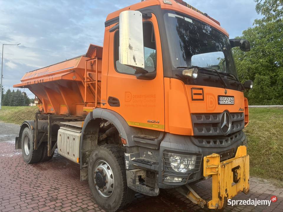 MERCEDES AROCS 1824 4x4 2014 Piaskarka solarka Ropczyce
