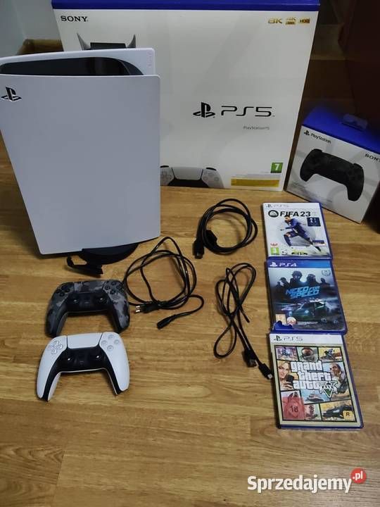 Konsola PlayStation 5 plus 3 gry małopolskie Spytkowice