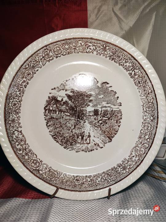 Ekskluzywna Patera Talerz Kolekcjonerski Porcelana i szkło Wrocław