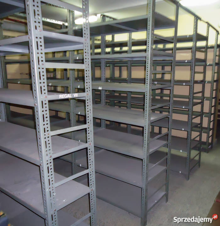 Regał stalowy magazynowy skręcany 3modułowy Będzin