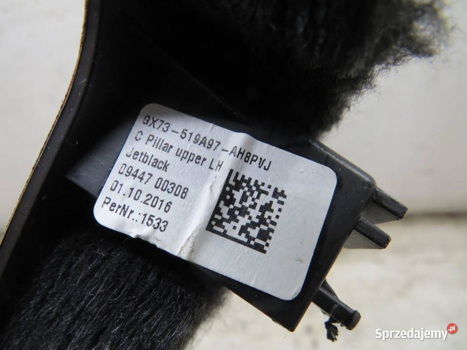 OSŁONA SŁUPKA LEWY TYŁ JAGUAR XE GX73519A97AH osobowe sprzedam
