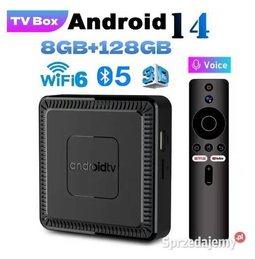 Smart TV Box Android 14 małopolskie Kraków sprzedam