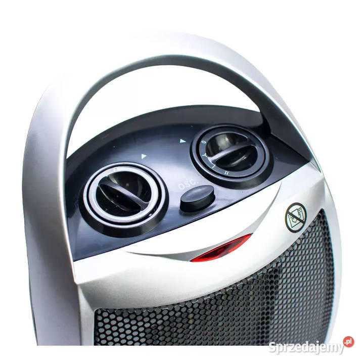 TERMOWENTYLATOR CERAMICZNY Z OSCYLACJĄ DESCON