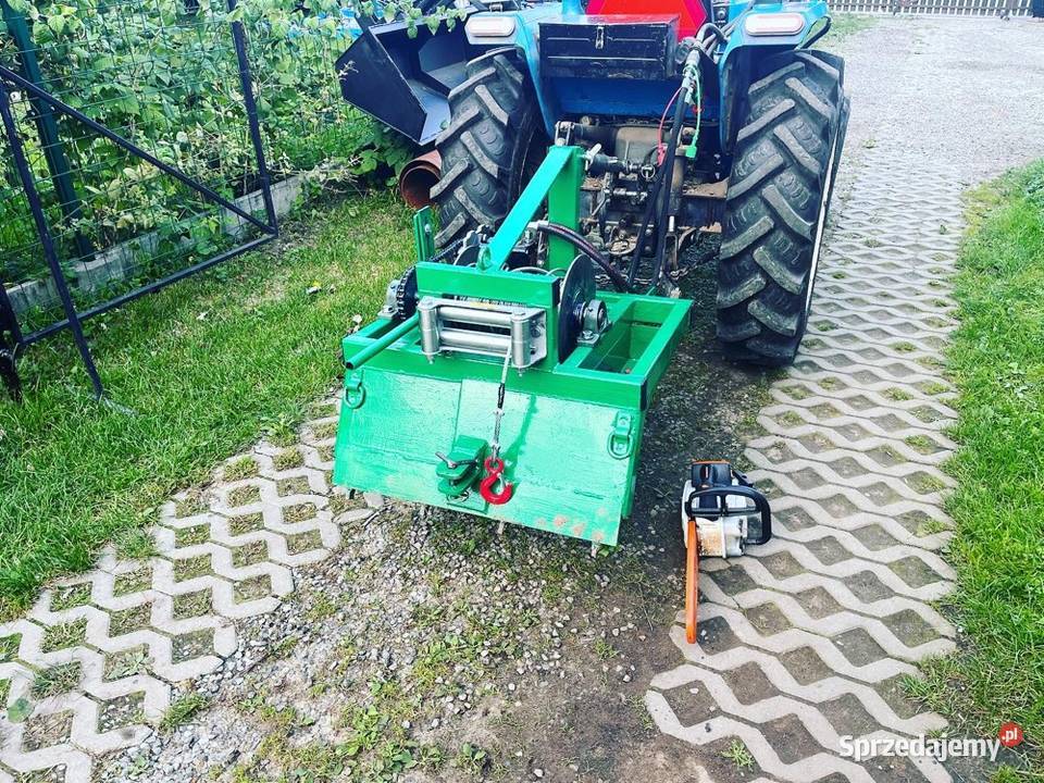 Mała wyciągarka leśna do mini ciagnika Olkusz