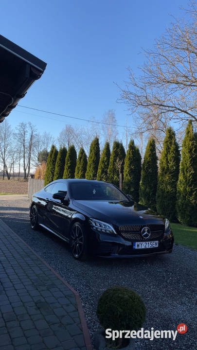 Mercedes C300 Coupe Lift AMG Line Night Pack 258 Motoryzacja małopolskie Dąbrowa Tarnowska