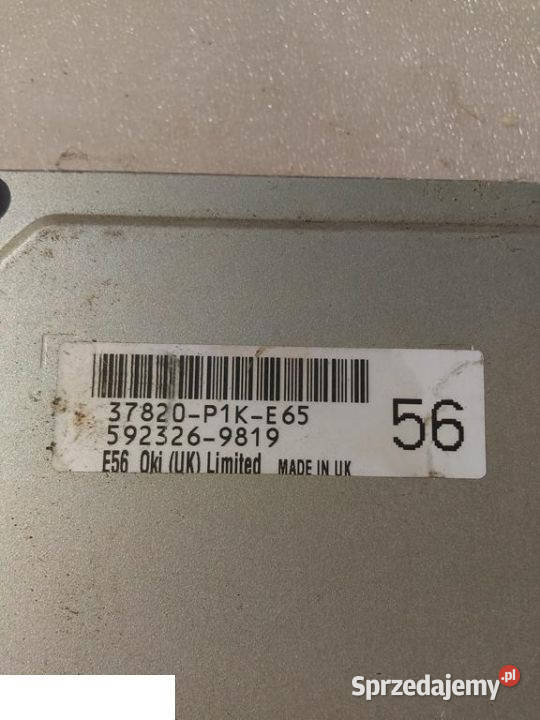 HONDA CIVIC 16 AUTOMAT D16W3 KOMPUTER SILNIKA lubelskie Kozubszczyzna